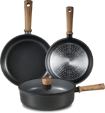 מחבת Nonstick תואמת אינדוקציה מבית CAROTE